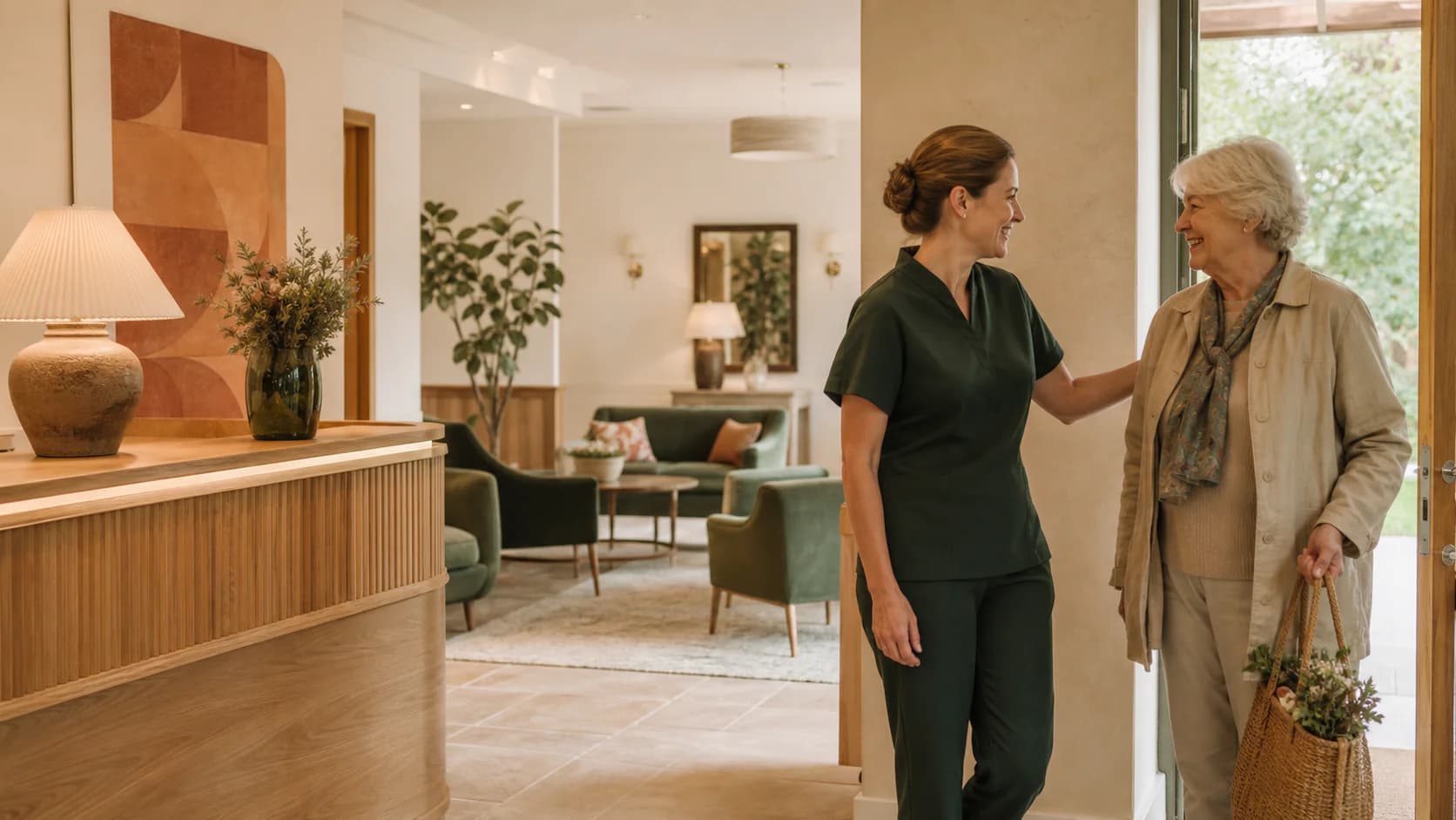 Meadowbrook Care Home reception
